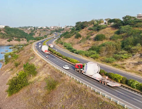 JSW Best Route Survey Award 2024 trophy presented to Jay Pee Roadways Madras Pvt. Ltd. by JSW Renewable Energy (Dolvi) Limited
